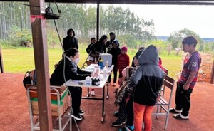 USF Península realiza atención extramural  en comunidad indígena