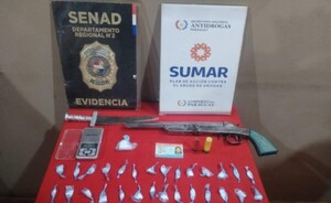 Imputan a un hombre por microtráfico y transgresión de Ley de Armas