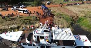 Diario HOY | Buque hospital llega a Puerto Rosario en su tercera navegación comunitaria
