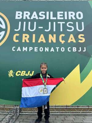 Jiu Jitsu: Tiana Balmaceda, de plata - Polideportivo - ABC Color