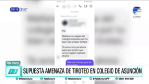 Una supuesta amenaza de tiroteo en colegio de Asunción