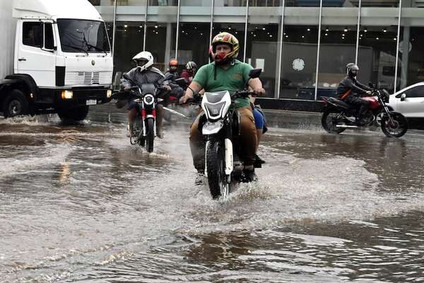 Persiste alerta por tormentas en tres zonas del país - Clima - ABC Color