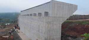 Con diversas actividades prosiguen obras del nuevo puente sobre el río Monday - .::Agencia IP::.