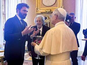 ¡Al Pacino se reunió con el papa León XIV! - Gente - ABC Color