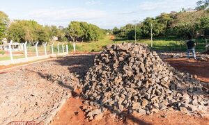 Avanzan las obras en cementerio de Mallorquín