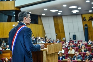 Informe presidencial de Santiago Peña será el 1 de julio de noche