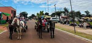 Realizan tradicional desfile del Cachapé en Itacurubí del Rosario - Nacionales - ABC Color
