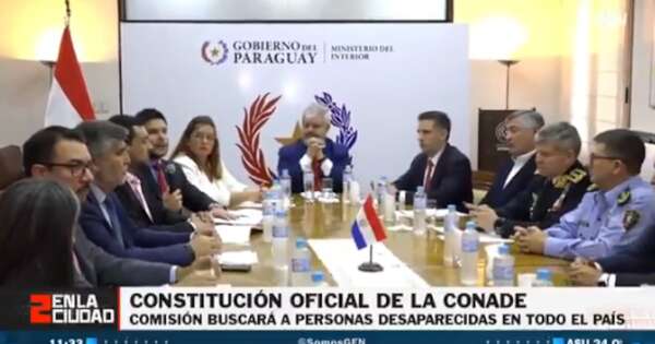 La Nación / Lanzan la Comisión Nacional de Búsqueda y Localización de Personas