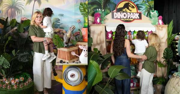 La Nación / ¡Etiquetó a todos! Nadia Ferreira desató sospechas de canje en el cumple de su hijo