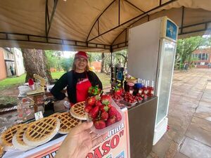 ¡Antojo resuelto! Llegaron las frutillas de Areguá a Encarnación