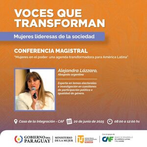 Destacadas líderes nacionales e internacionales en Seminario "Voces que transforman" - .::Agencia IP::.