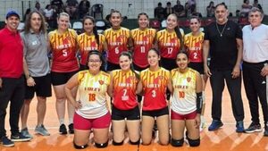 Deportivo Colón triunfa en la primera final del vóley femenino