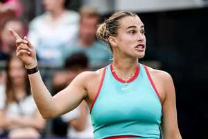 Sabalenka protesta tras la suspensión de su partido en Berlín - Polideportivo - ABC Color