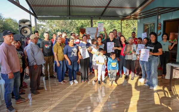 Colonia San Miguel de Alto Paraná es la primera en titularse 100% por el INDERT