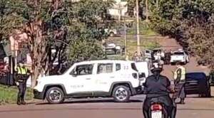 Policía muere atropellado en control fronterizo - Noticiero Paraguay