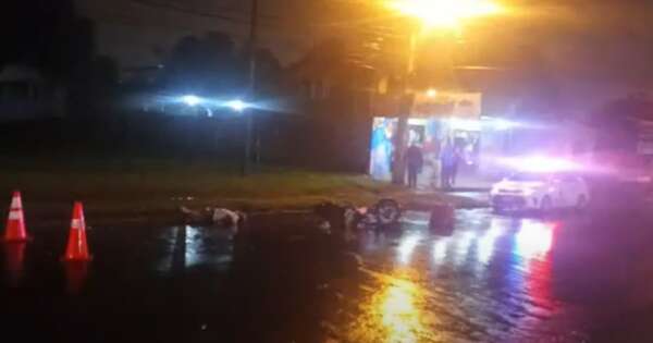 Diario HOY | Motociclista que iba sin luces perdió la vida en San Lorenzo