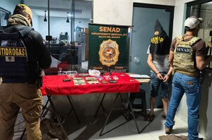 Desmantelan punto de distribución de drogas en el departamento de Canindeyú - .::Agencia IP::.