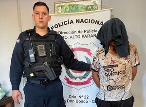 Atrapan a joven ratero considerado como el “Terror del cementerio” en Ciudad del Este - La Clave