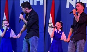 (VIDEO) ¡Mañami! La hija de Marilina y Will debutó como cantante en un escenario