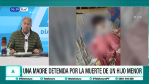 Una madre detenida por la muerte de un hijo menor