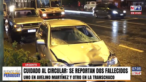 Vendedor de diarios fallece tras ser atropellado y arrastrado en la ex-Ruta Transchaco