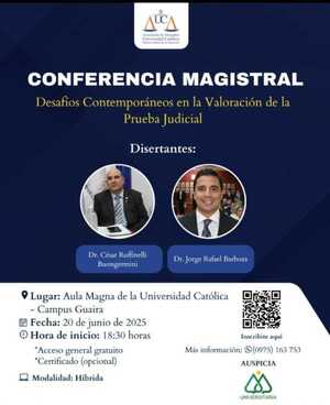 Invitan a conferencia magistral en Campus Guairá - Portal Digital Cáritas Universidad Católica