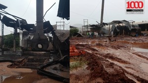 Santa Rosa del Aguaray: explosión de caldera deja un fallecido y dos heridos