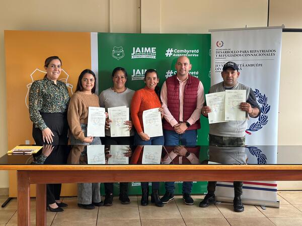 Histórica entrega de certificados de repatriación en Cambyretá beneficia a hijos de paraguayos nacidos en el exterior
