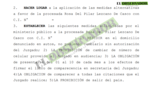 Mafia de pagarés: Medidas alternativas para actuaria imputada en la causa por presunto perjuicio al SNPP - El Observador