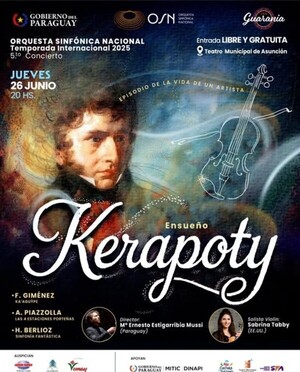 OSN realizará quinto concierto de alto nivel internacional “Kerapoty”, con acceso libre y gratuito - .::Agencia IP::.