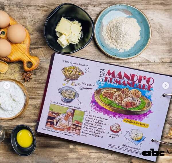 Grillo Benítez: el artista que llevó la chipa al podio mundial de la literatura gastronómica - Gastronomía - ABC Color