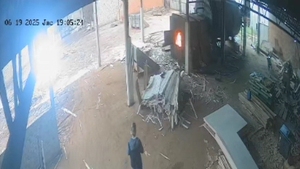 Video: La impactante explosión de la caldera donde murió un operador en San Pedro