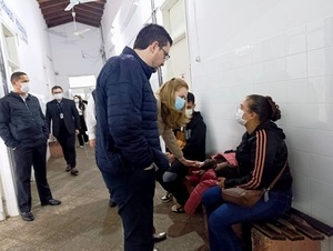Ministra visita Hospital de Lambaré: la responsabilidad con la ciudadanía es indelegable - .::Agencia IP::.
