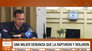 Joven denuncia abuso tras ser raptada por tres hombres en Asunción
