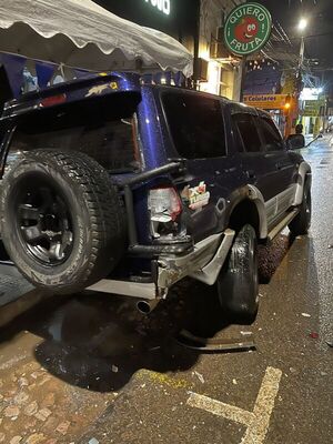 Accidente de tránsito y detenciones informó la policía en Guairá