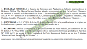 Rechazan pedido de la defensa en caso de policía feminicida y ratifican audiencia de juicio oral  - El Observador