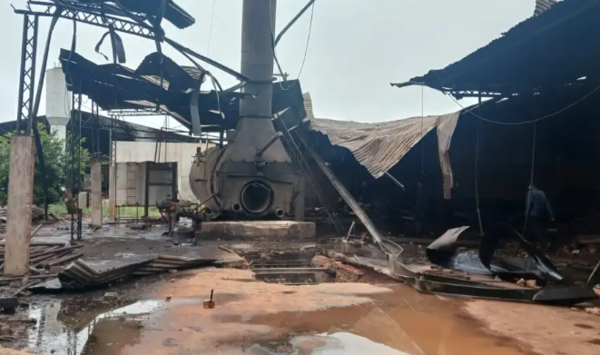 Tragedia en fábrica de madera: Caldera explota y deja un fallecido en Santa Rosa del Aguaray