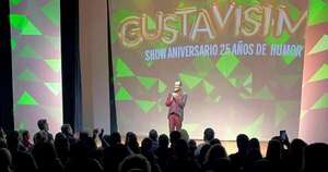 La Nación / Con éxito de público, se despide el show de humor “Gustavísimo”