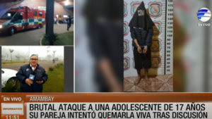 Brutal ataque a una adolescente de 17 años