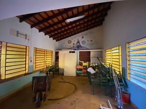 Verifican mejoras del nuevo centro del Programa Abrazo en B° San Pedro de Encarnación