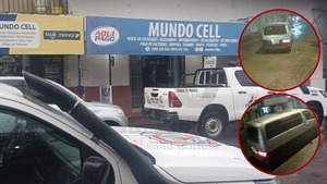 Violentaron y robaron un local de celulares en Paraguarí