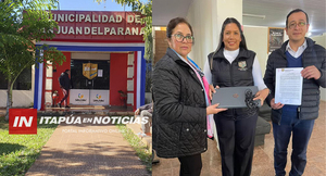 MUNICIPALIDAD DE SAN JUAN DEL PNÁ. FORTALECE LA EDUCACIÓN CON ENTREGA DE NOTEBOOK