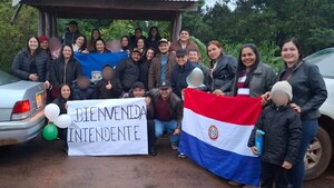 Paso Horqueta recibe a su intendenta luego de su experiencia en Israel