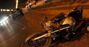 La Nación / Hombre muere al ser arrollado por una motocicleta en Mariano Roque Alonso