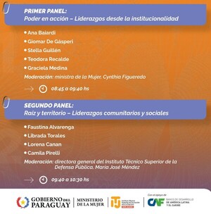 Mujeres reflexionan sobre liderazgo en ámbitos político, social, educativo y comunitario - .::Agencia IP::.