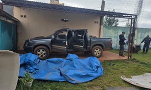 Recuperan camioneta robada y hallan desarmadero de vehículos