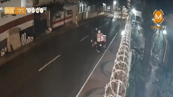 Asaltan a pareja de delivery en Asunción