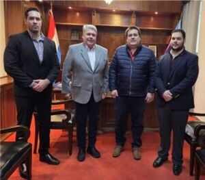 Defensor del Pueblo y Gobernador de Guairá proyectan la firma de un convenio marco de cooperación.