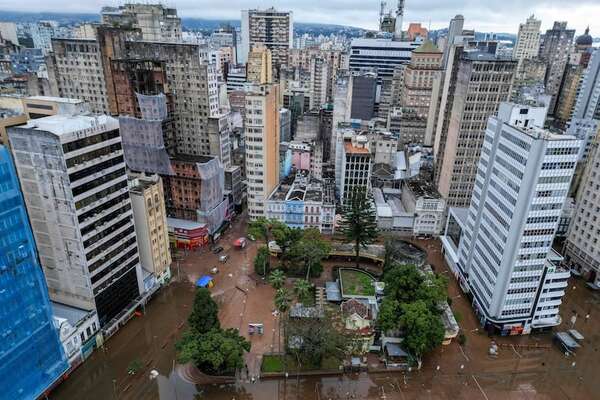 Fuertes lluvias golpean el sur de Brasil: hay muertos y un desaparecido - Mundo - ABC Color