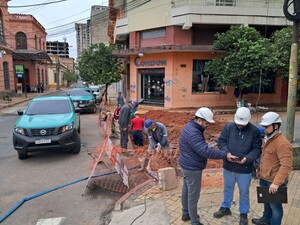 Avanzan obras de cableado subterráneo en el microcentro capitalino - .::Agencia IP::.